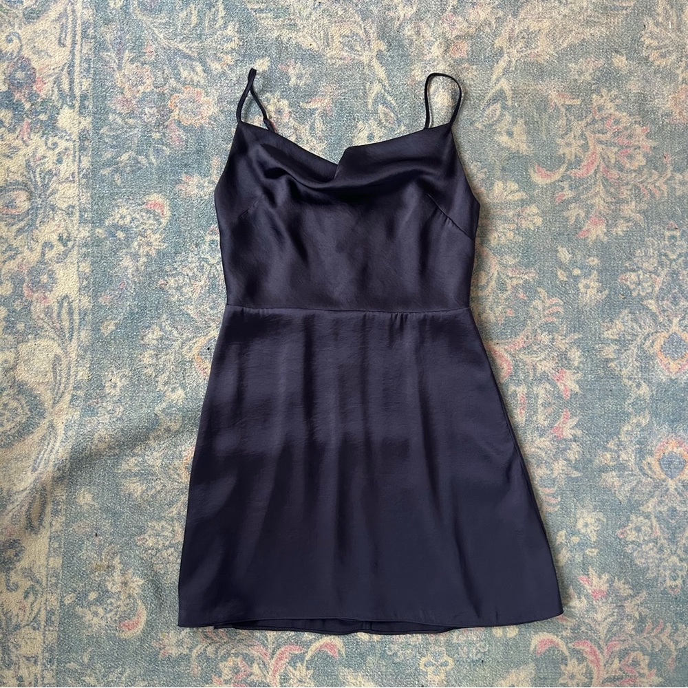 Aritzia Sunday Best Spencer Satin Dress